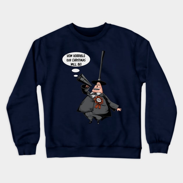 the Nightmare Before Christmas - Mayor Crewneck Sweatshirt by d.legoshin.art